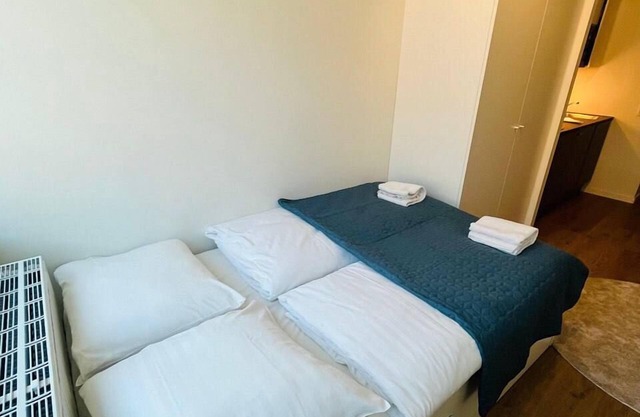 Copenhagen Studio Double Bed and Kitchen 3