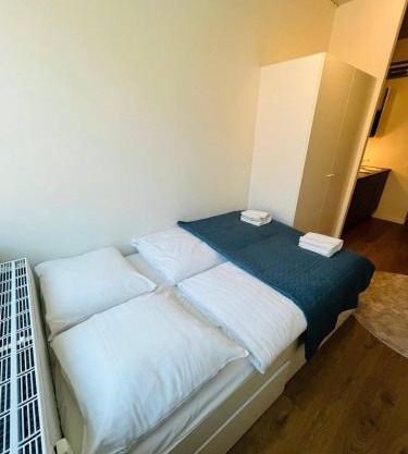 Copenhagen Studio Double Bed and Kitchen 3