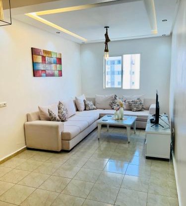 Cosy chambre salon à 2 min harhoura