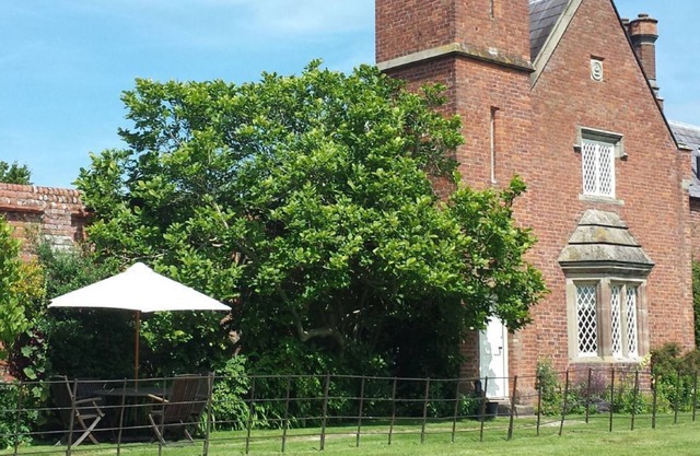 Cotton Cottage has some unique features, including a Jacobean style turret.
