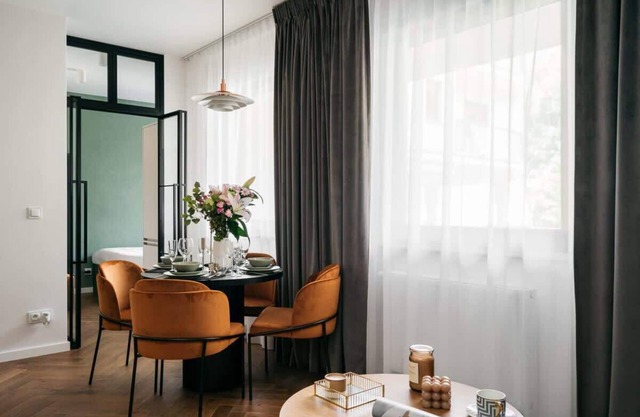 Cozy apartment near the center with a view