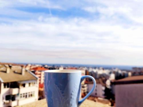 Cozy apartment with top view, Wi-Fi & parking