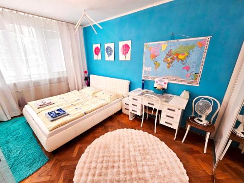 Cozy Blue Apartment Prešov