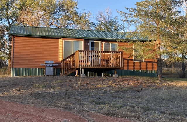 Cozy Log Cabin on Edge of North Dakota Badlands