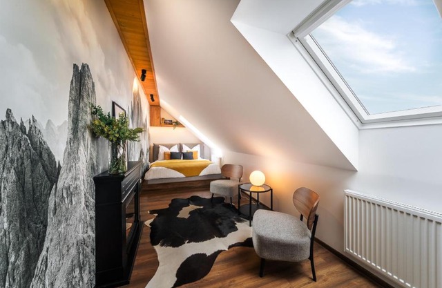 Cozy mountain attic apartment in High Tatras