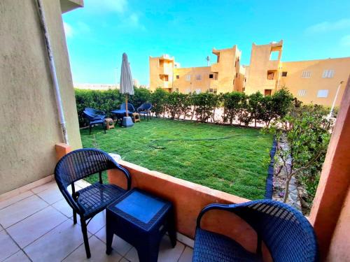 Doblex Beach Chalet with Private Garden in Reem ElFala Resort