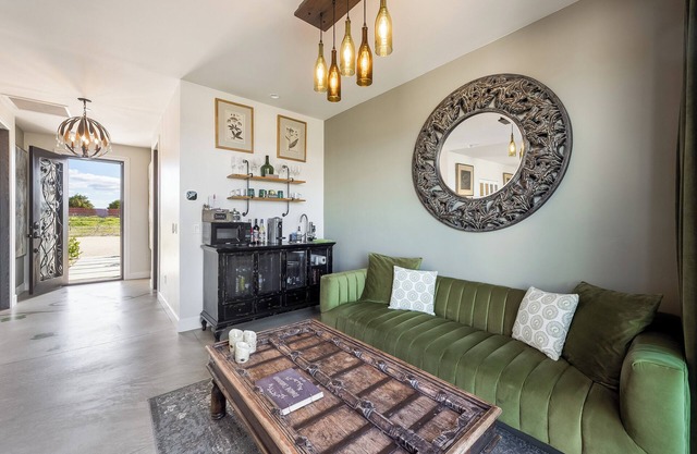 Domaine Chardonnay, one of Temecula Wine Country's premier residential properties, is an exclusive, privately operating, winery estate Bed & Breakfast with 3 beautifully appointed, independent guest suites for overnight accommodations, each featuring