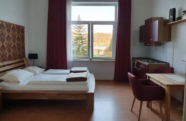 Doppelzimmer mit Seeblick - Pension Seeschlösschen