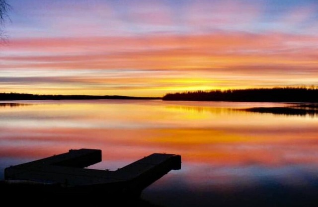 Downtown Wasilla Lakefront Home w/private dock