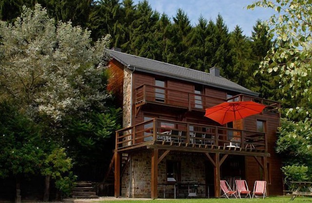 Duplex Chalet in Rendeux Ardennes with Sauna and Terrace