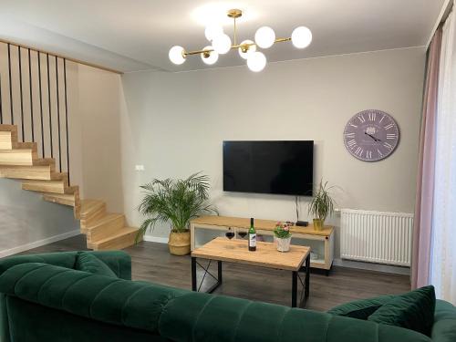 Dwupoziomowe Komfortowe Mieszkanie Krzyki z Dwiema Łazienkami