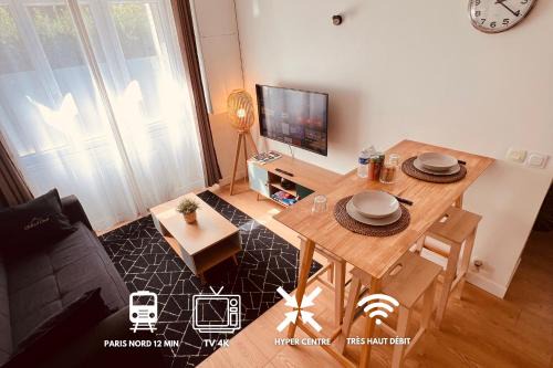 Enghien T2 Coeur de ville 12 mn de Paris