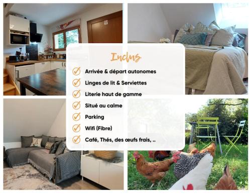 Entre Nantes & St Nazaire - Studio duplex à Savenay