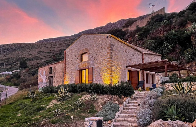 Experience the Zingaro Nature Reserve in a Renovated Ancient Ruin