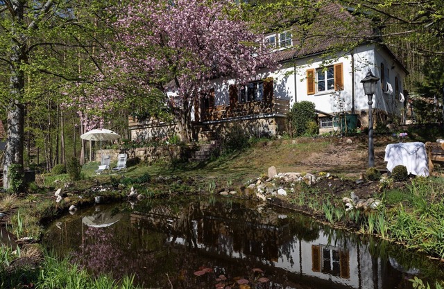 Ferienwohnung in Oberfranken mit Garten