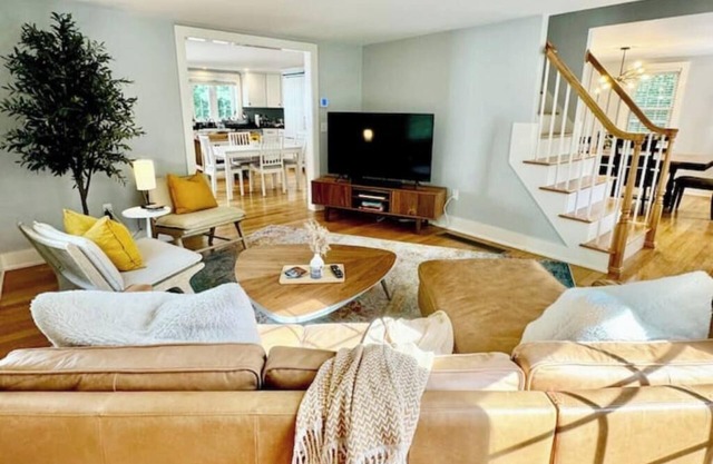 Freshly Redesigned, Sunlit Modern Farmhouse