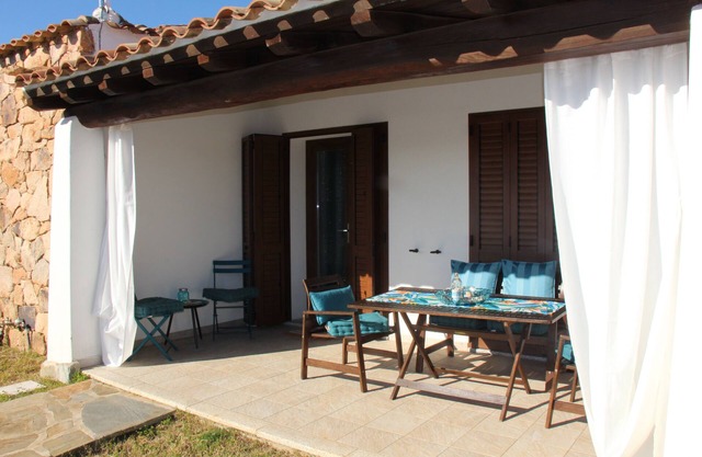 Get relaxed splashing in a private swimming pool or sunbathe on the nearby beach