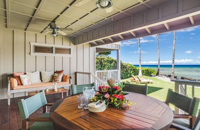 Gorgeous Oceanfront Estate, Steps From Beach w/AC & Puako Bay Views: 10D