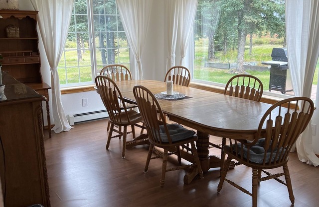 Great views from A Second Home in Denali, vacation rental, close to the Park!n