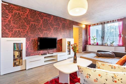 Große Ferienwohnung mit Garten