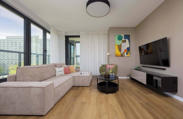 Grzybowska 37 Warsaw | Sophisticated Apartment | Prestige | Balcony | Parking |
