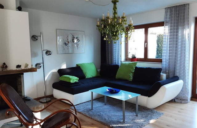 House right on the edge of the forest, right at the foot of the Black Forest