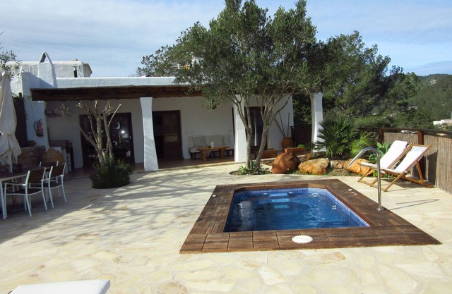 House in Ibiza with Sea Views and Bubble Pool