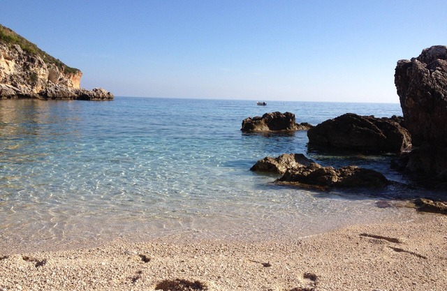 House in the natural reserve of the Zingaro