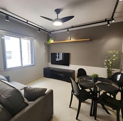 Incrível Apto na quadra da praia em Santos