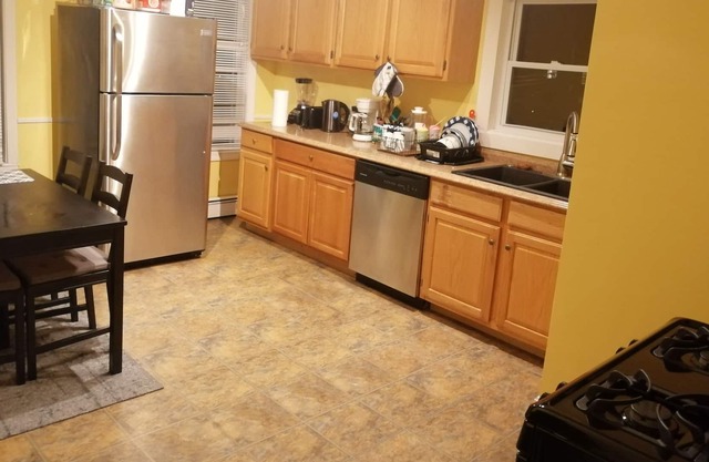 It's comfort Away frm home. 4mins walk to Quincy Adam Tstation, 0 mins to b/stop