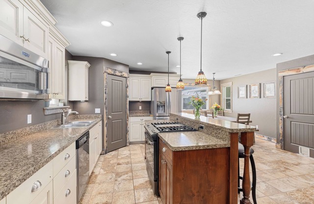 Large house with lots of space. Just minutes away from national forest.