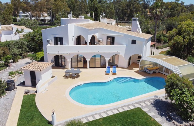 Large villa and private heated (optional) swimming pool. Beautiful surrounding.