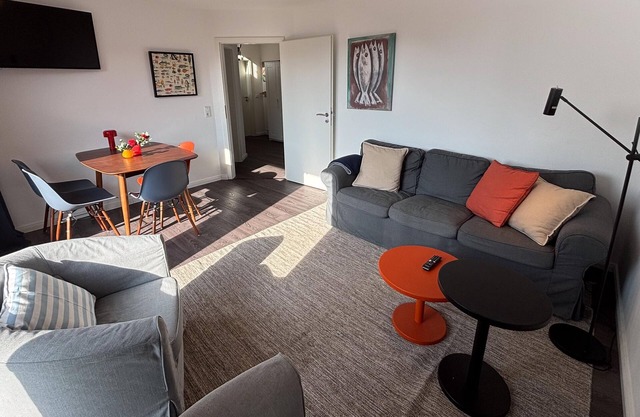 Lots of space and three balconies - perfect for a family vacation on Juist!