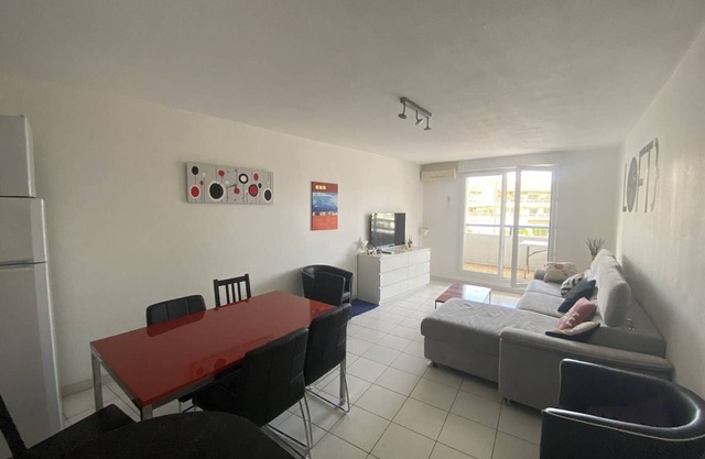 Modern 3-room apartment in Canet-Plage, renovated, near the beach