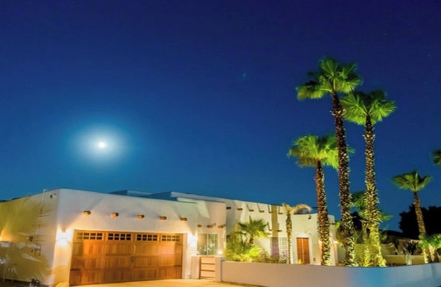 Modern Adobe Palm Springs Retreat with New Backyard and Pool Area!