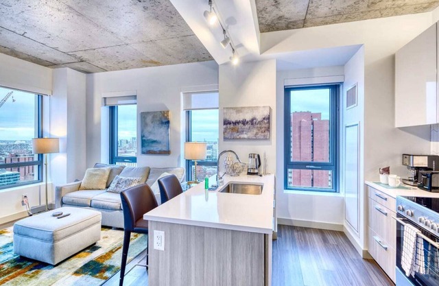 Modern Apt In Kendall Square with Gym