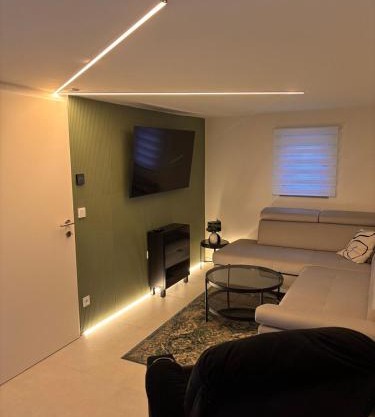 Modern room with terrace