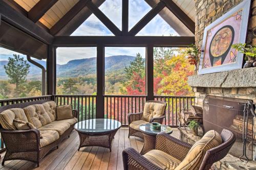 Mountain Views! Home in Brights Creek Golf Club