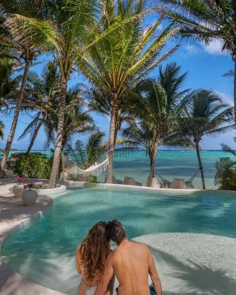 New 3BR Private Beachfront Villa with Pool at Soliman