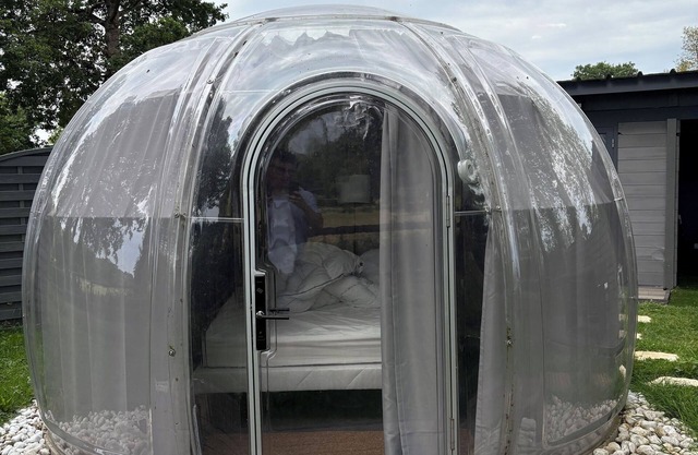 Night under the stars with private spa included