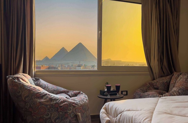 Pharaoh Imperial Pyramids View