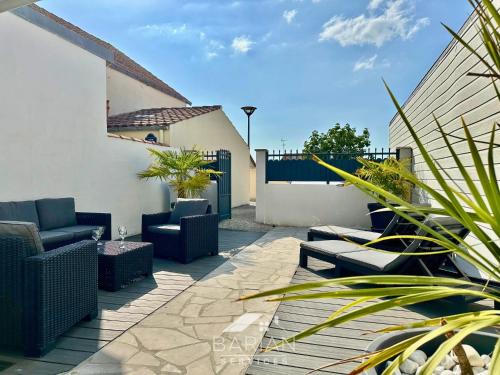 Plages à 9 min - Parking x2 - Cour sans vis à vis - La Fourasine