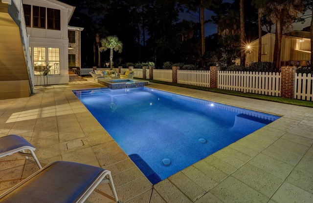 Premium DOG FRIENDLY 4th Row Ocean Sea Pines Home with a Private Pool & Spa