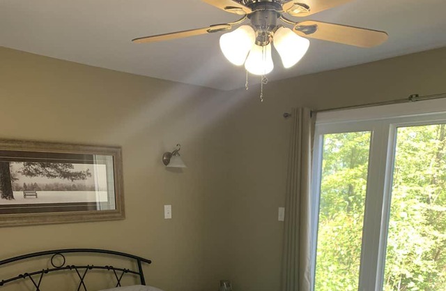 Private cottage with sand beach and snowmobile trails