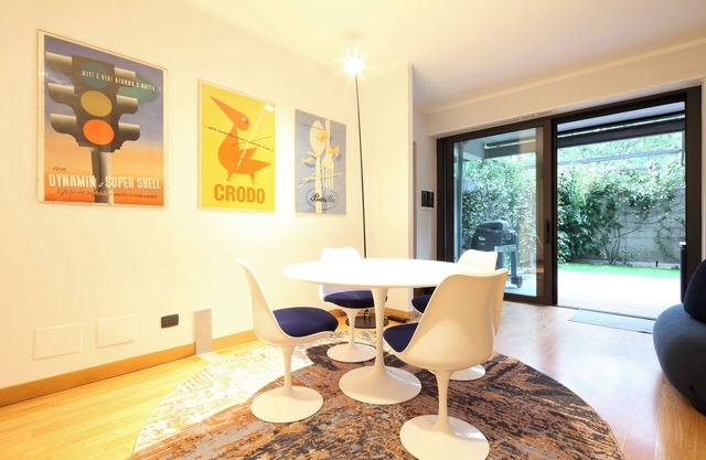 Private garden near Fiera Milano city, MiCo and CityLife