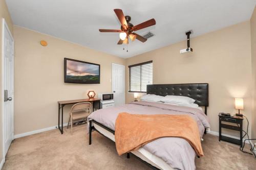 Queen BR.Projector, Hi-Speed Wi-Fi, Patio