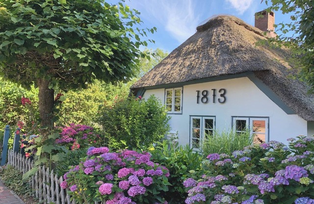 Reetdachkate "1813 " - die Idylische