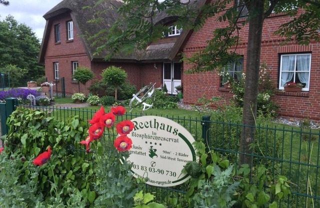 Reethaus auf Rügen im Biosphärenreservat/Hundefreundlich