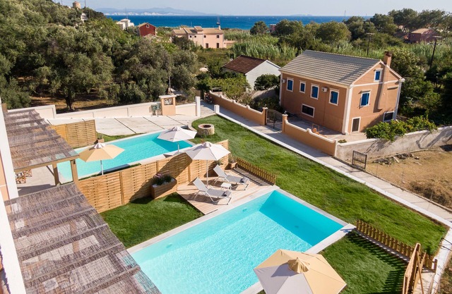 Reiki luxury villa with private swimming pool