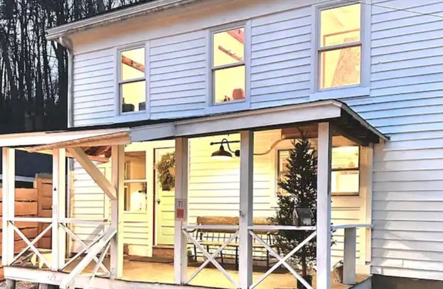 Restored cottage in pastoral village